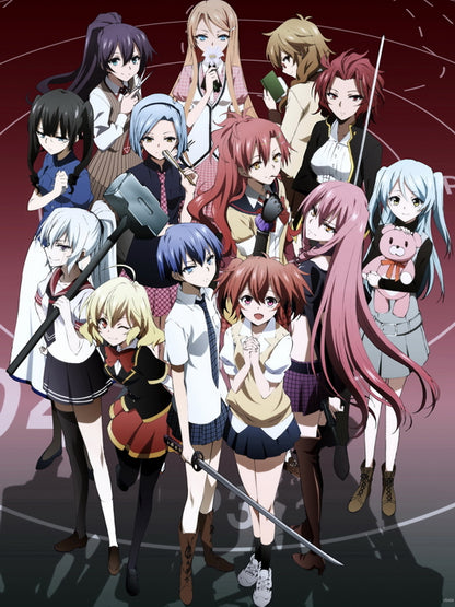 Akuma no Riddle Story of Devil Characters Anime Manga Art Wall Art Print Poster