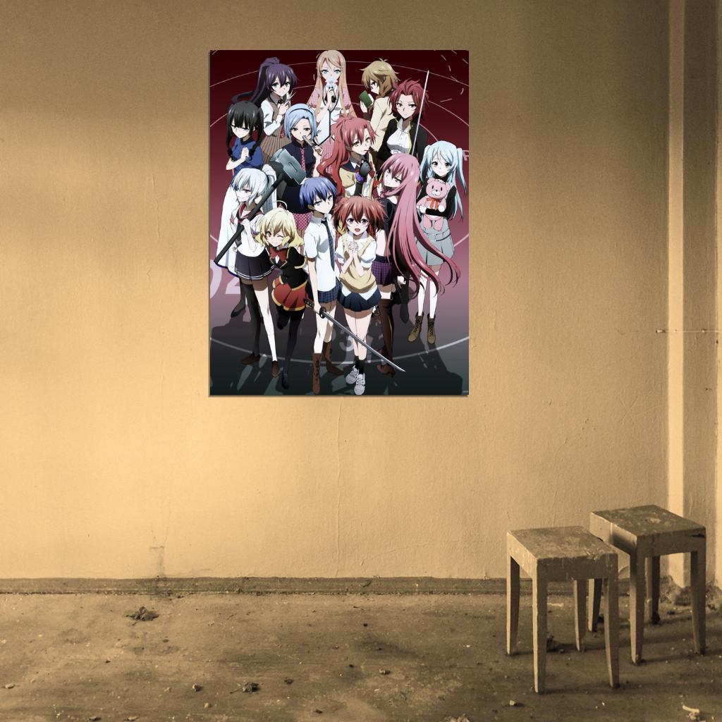 Akuma no Riddle Story of Devil Characters Anime Manga Art Wall Art Print Poster