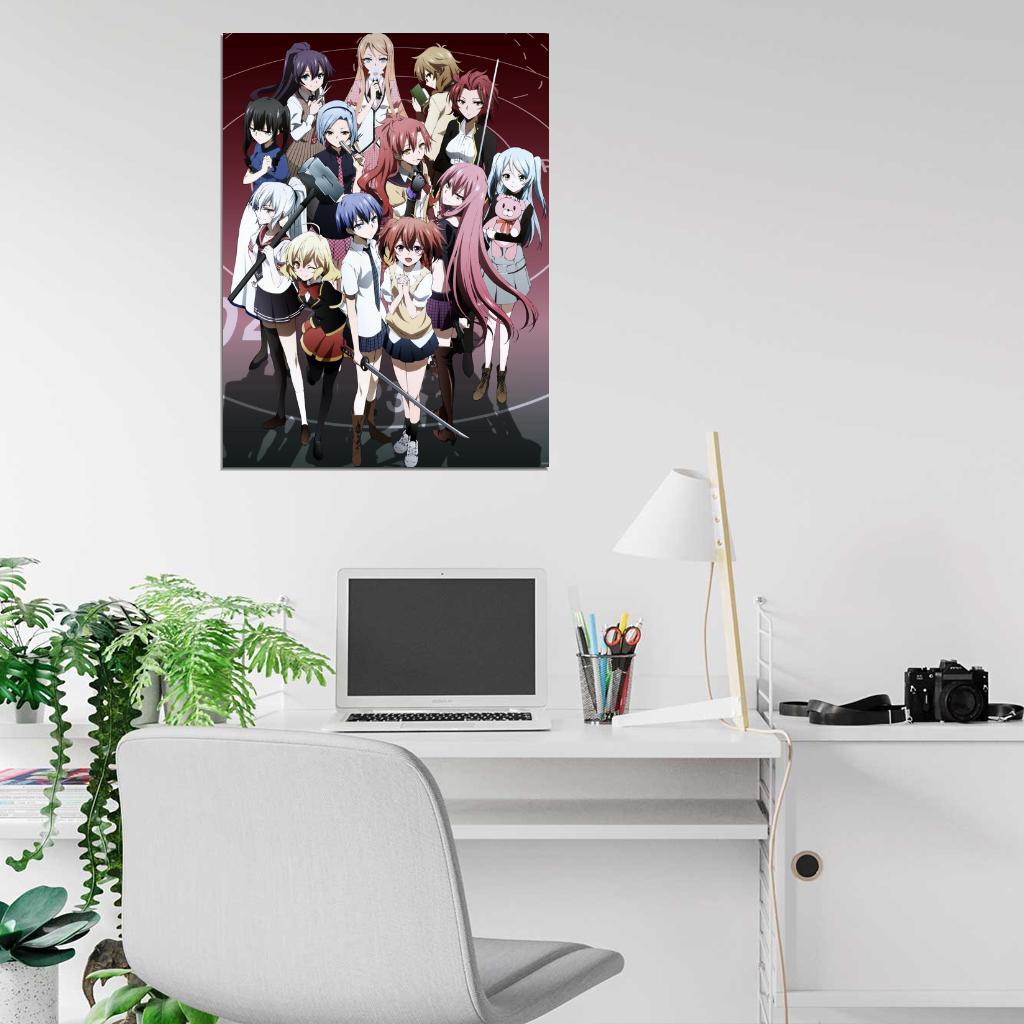 Akuma no Riddle Story of Devil Characters Anime Manga Art Wall Art Print Poster