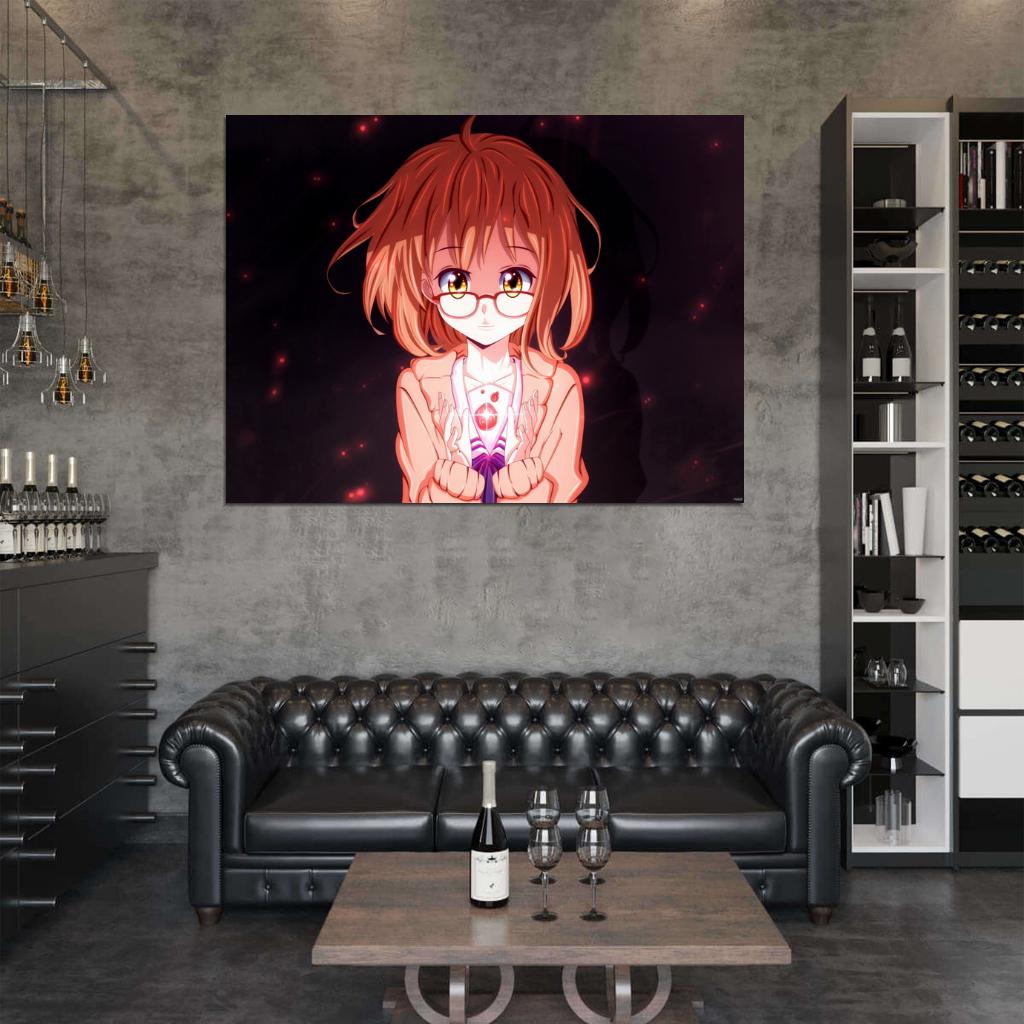 Beyond the Boundary Mirai Kuriyama Kyoukai no Kanata Anime Manga Art Wall Art Print Poster