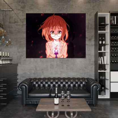 Beyond the Boundary Mirai Kuriyama Kyoukai no Kanata Anime Manga Art Wall Art Print Poster