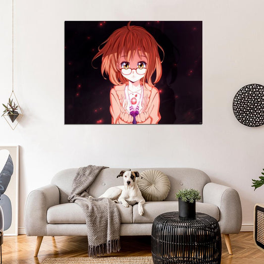 Beyond the Boundary Mirai Kuriyama Kyoukai no Kanata Anime Manga Art Wall Art Print Poster