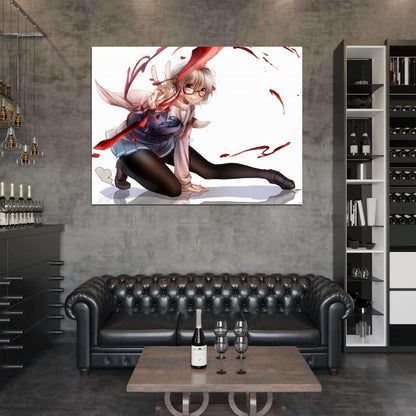 Beyond the Boundary Mirai Kuriyama Kyoukai no Kanata Anime Manga Art Wall Art Print Poster
