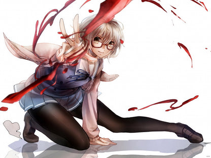 Beyond the Boundary Mirai Kuriyama Kyoukai no Kanata Anime Manga Art Wall Art Print Poster