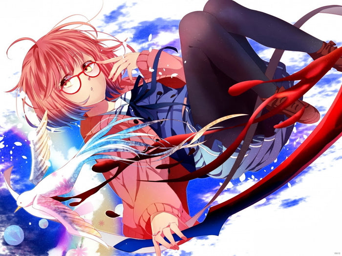 Beyond the Boundary Mirai Kuriyama Kyoukai no Kanata Anime Manga Art Wall Art Print Poster
