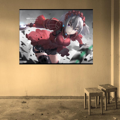 Chaika The Coffin Princess Hitsugi no Chaika Avenging Battle Chaika Anime Manga Art Wall Art Print Poster