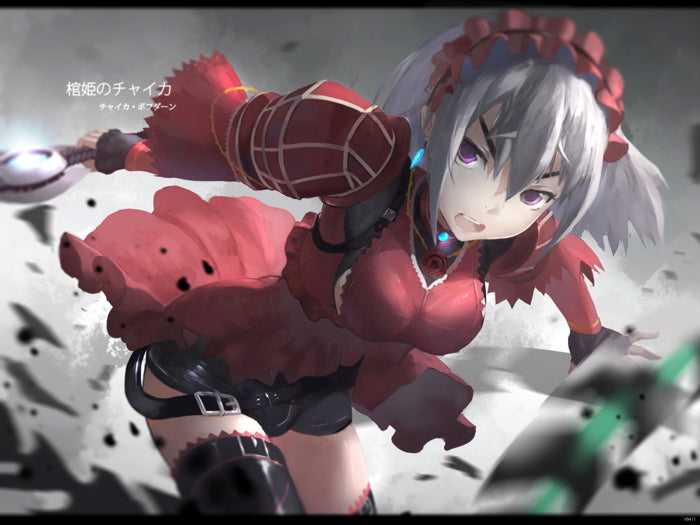 Chaika The Coffin Princess Hitsugi no Chaika Avenging Battle Chaika Anime Manga Art Wall Art Print Poster