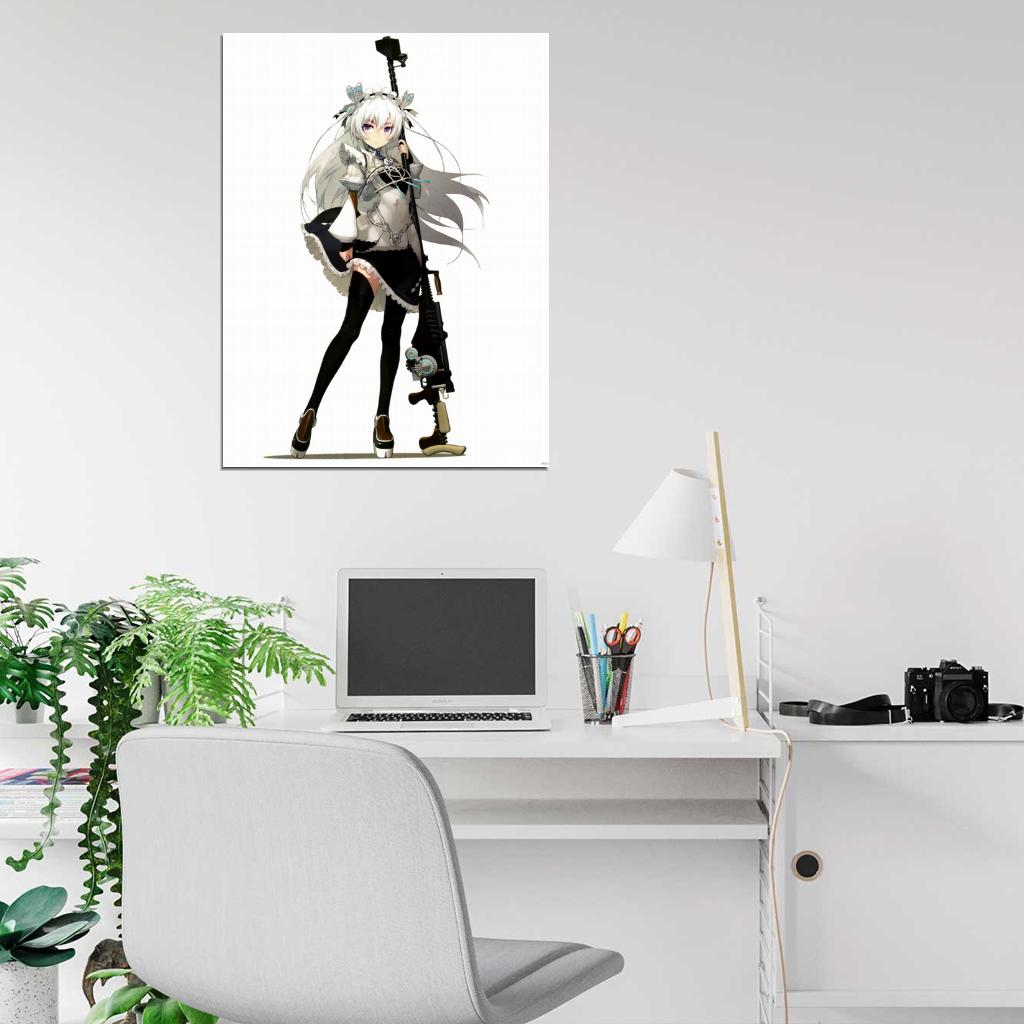 Chaika The Coffin Princess Hitsugi no Chaika Avenging Battle Rifle Anime Manga Art Wall Art Print Poster