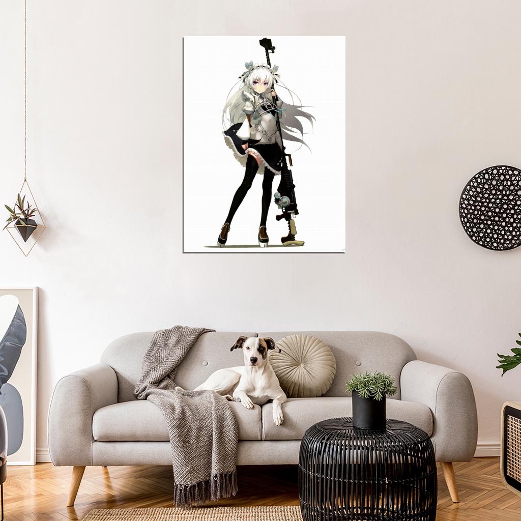 Chaika The Coffin Princess Hitsugi no Chaika Avenging Battle Rifle Anime Manga Art Wall Art Print Poster