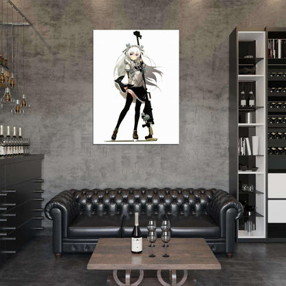 Chaika The Coffin Princess Hitsugi no Chaika Avenging Battle Rifle Anime Manga Art Wall Art Print Poster