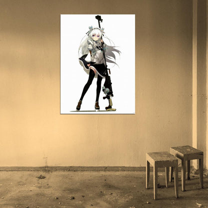 Chaika The Coffin Princess Hitsugi no Chaika Avenging Battle Rifle Anime Manga Art Wall Art Print Poster