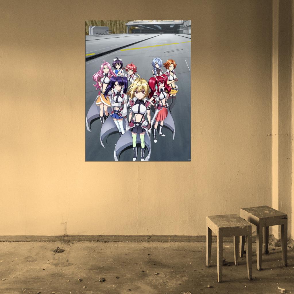 Cross Ange Characters Anime Manga Art Wall Art Print Poster
