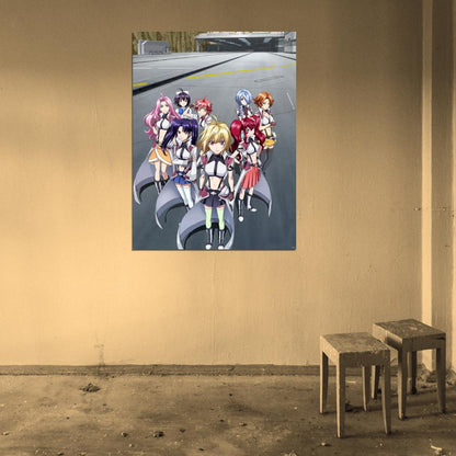 Cross Ange Characters Anime Manga Art Wall Art Print Poster