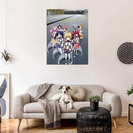 Cross Ange Characters Anime Manga Art Wall Art Print Poster