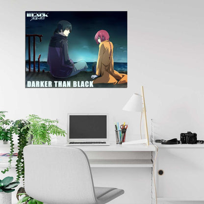 Darker than Black Beautiful Anime Manga Art Wall Art Print Poster