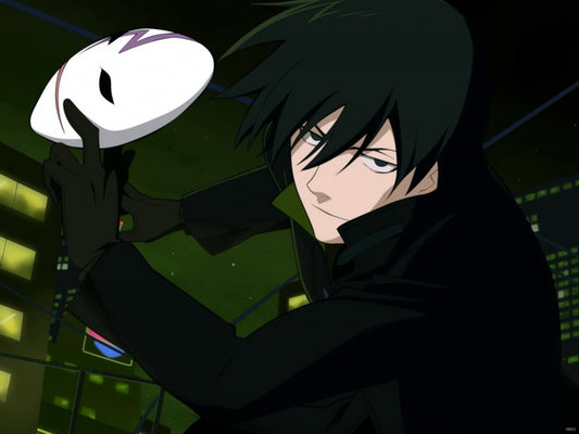 Darker than Black Mask Anime Manga Art Wall Art Print Poster