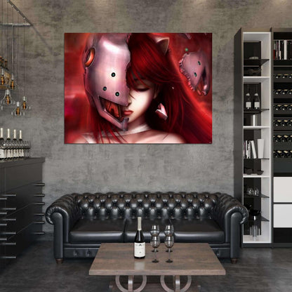 Elfen Lied Lucy Awesome Beautiful Anime Manga Art Wall Art Print Poster