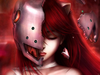 Elfen Lied Lucy Awesome Beautiful Anime Manga Art Wall Art Print Poster