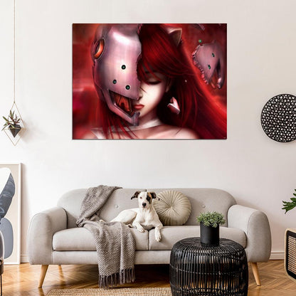 Elfen Lied Lucy Awesome Beautiful Anime Manga Art Wall Art Print Poster
