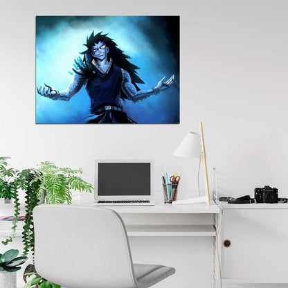 Gajeel Redfox Fairy Tail Awesome Beautiful Anime Manga Art Wall Art Print Poster