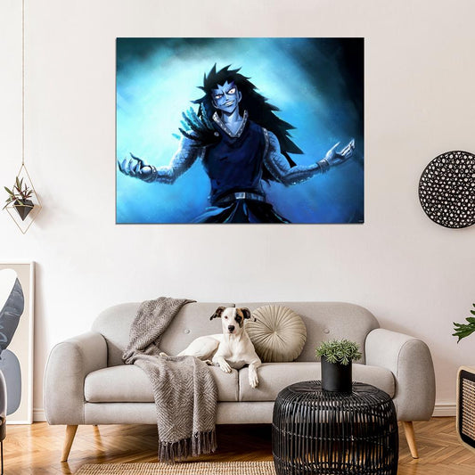 Gajeel Redfox Fairy Tail Awesome Beautiful Anime Manga Art Wall Art Print Poster