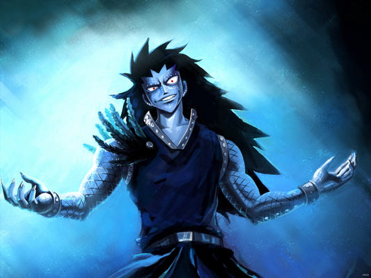 Gajeel Redfox Fairy Tail Awesome Beautiful Anime Manga Art Wall Art Print Poster