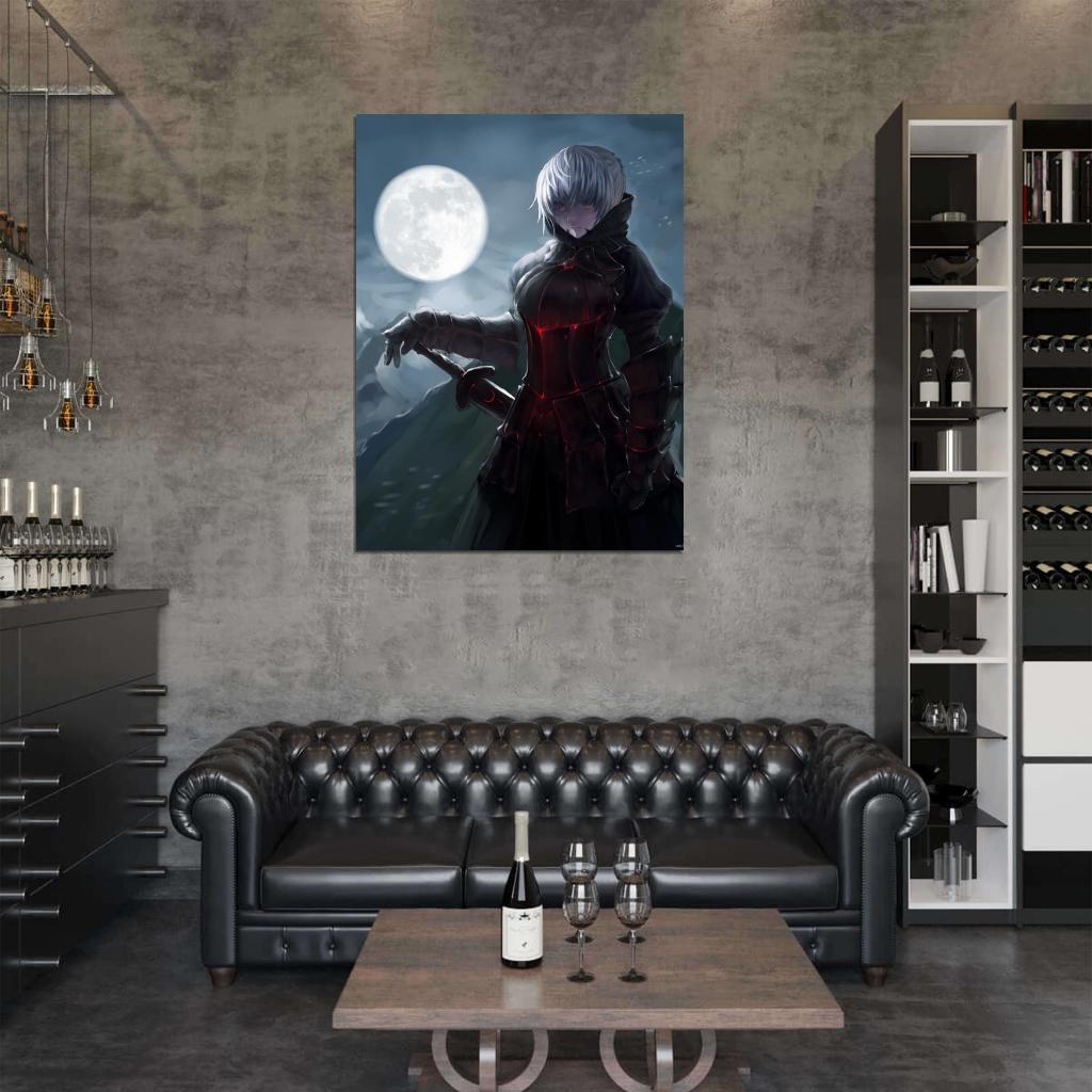 Fate Stay Night Amazing Beautiful Anime Manga Art Wall Art Print Poster