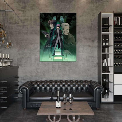 Ghost in the Shell Batou Motoko Kusanagi Togusa Anime Manga Art Wall Art Print Poster