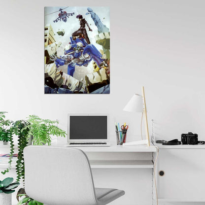 Ghost in the Shell Tachikoma Motoko Kusanagi Anime Manga Art Wall Art Print Poster