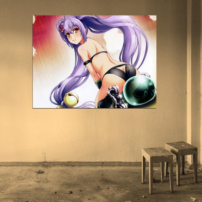 Hyakka Ryouran Samurai Girls Hot Naoe Kanetsugu Anime Manga Art Wall Art Print Poster