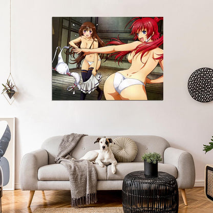 Hyakka Ryouran Samurai Girls Hot Topless Bra Anime Manga Art Wall Art Print Poster