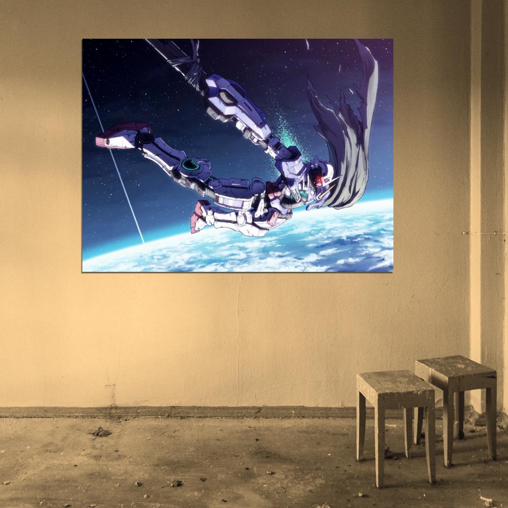 Mobile Suit Gundam Awesome Anime Manga Art Wall Art Print Poster
