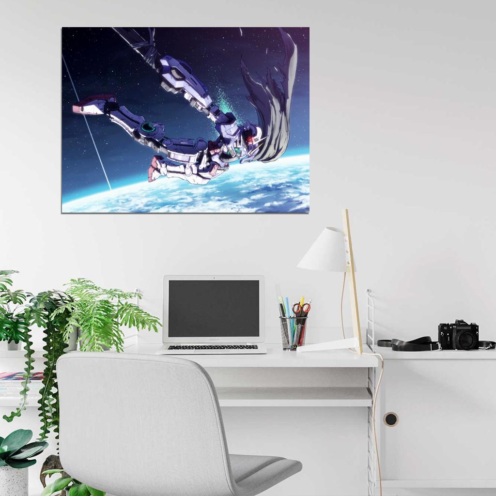 Mobile Suit Gundam Awesome Anime Manga Art Wall Art Print Poster