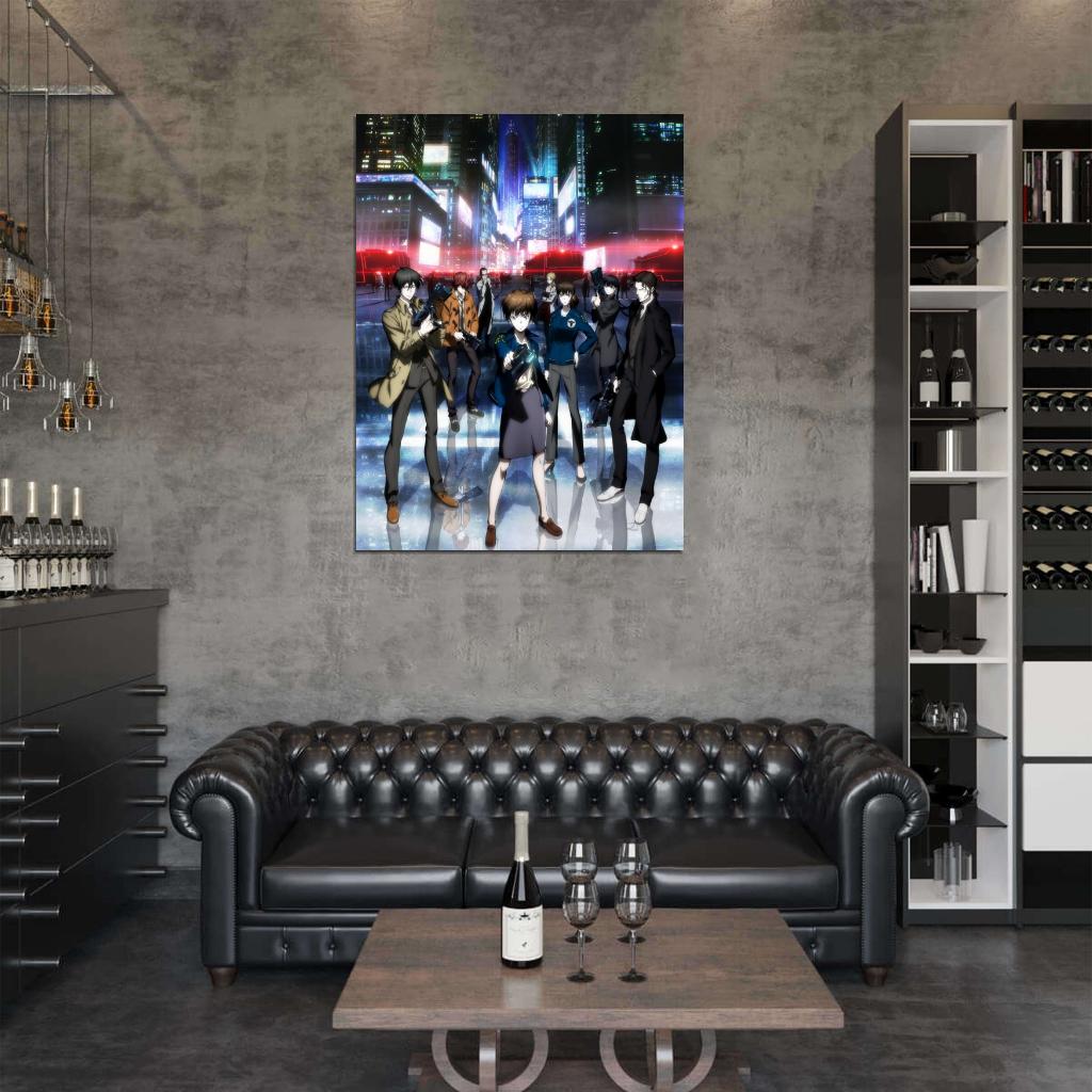 Psycho-Pass 2 Characters Awesome Anime Manga Art Wall Art Print Poster