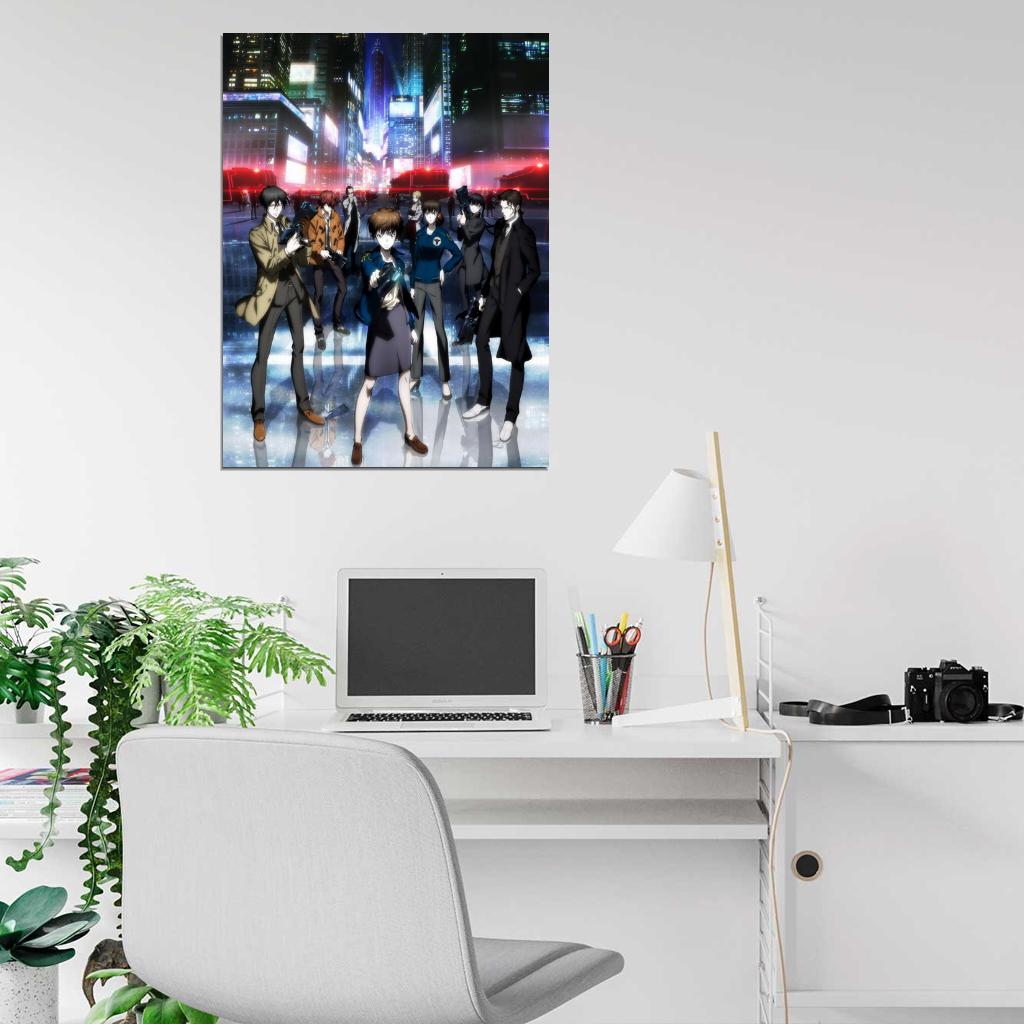 Psycho-Pass 2 Characters Awesome Anime Manga Art Wall Art Print Poster