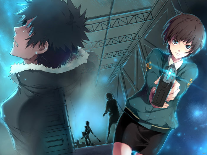 Psycho-Pass 2 Shinya Kogami Akane Tsunemori Anime Manga Art Wall Art Print Poster