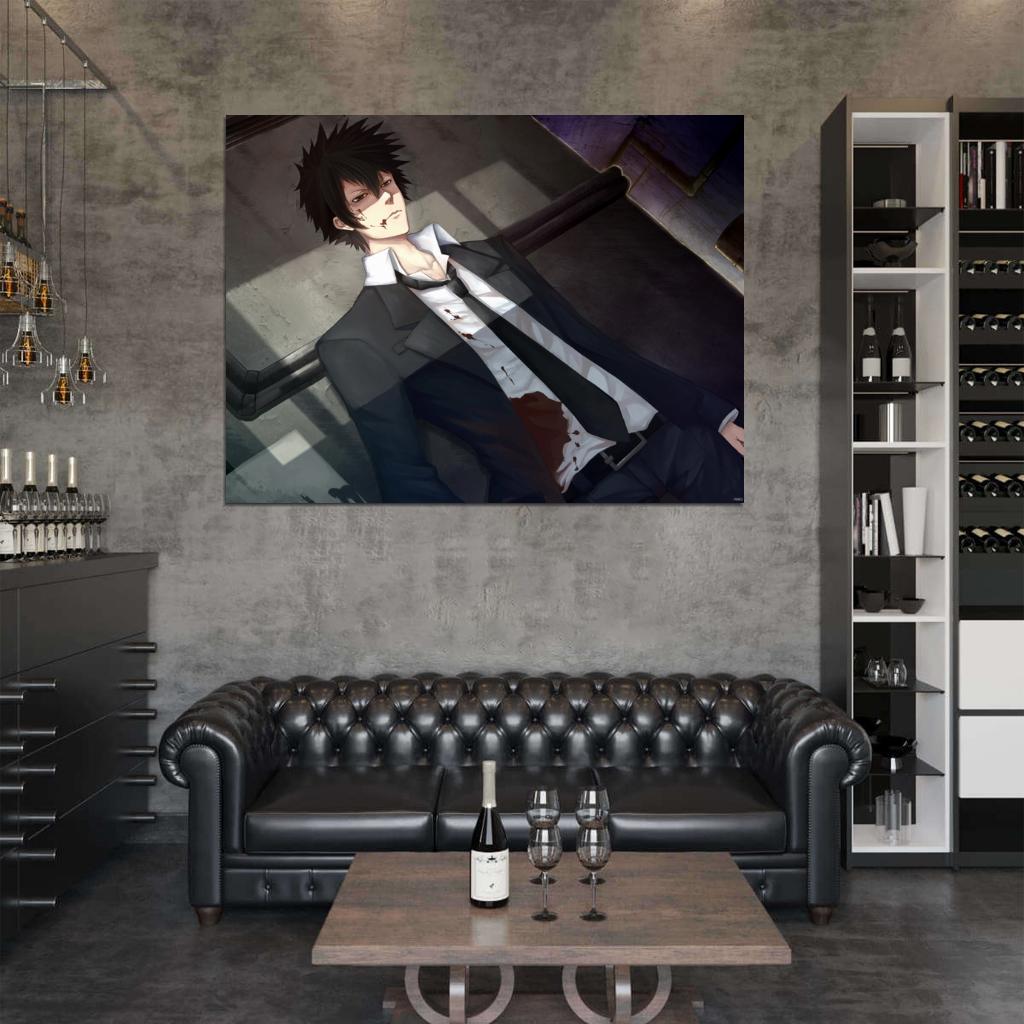 Psycho-Pass Shinya Kogami Anime Manga Art Wall Art Print Poster