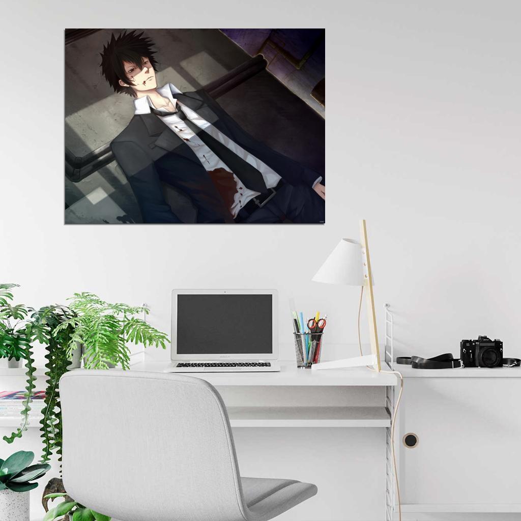 Psycho-Pass Shinya Kogami Anime Manga Art Wall Art Print Poster