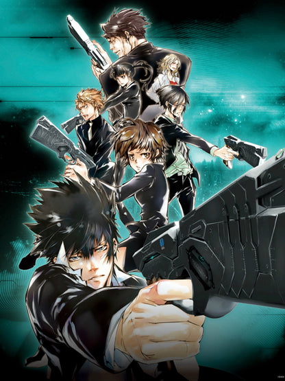 Psycho-Pass Characters Anime Manga Art Wall Art Print Poster