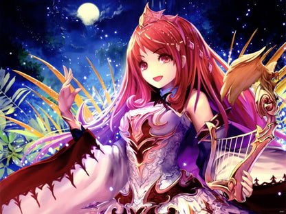 Shingeki no Bahamut Rage of Bahamut Genesis Anime Manga Art Wall Art Print Poster