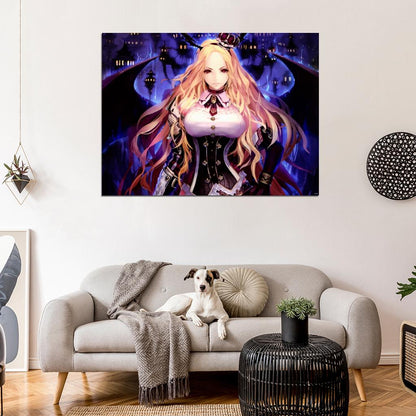 Shingeki no Bahamut Rage of Bahamut Genesis Anime Manga Art Wall Art Print Poster