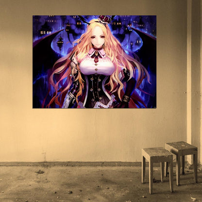 Shingeki no Bahamut Rage of Bahamut Genesis Anime Manga Art Wall Art Print Poster