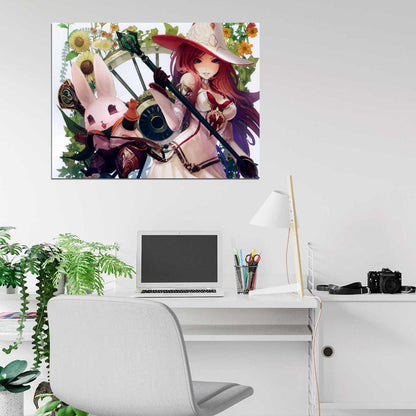 Shingeki no Bahamut Rage of Bahamut Genesis Anime Manga Art Wall Art Print Poster