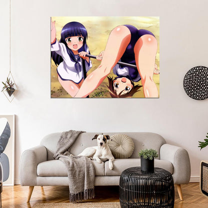 Strike Witches Hot Girls Legs Butt Anime Manga Art Wall Art Print Poster