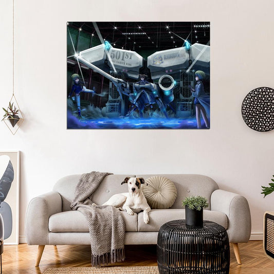 Strike Witches Girls Mecha Anime Manga Art Wall Art Print Poster