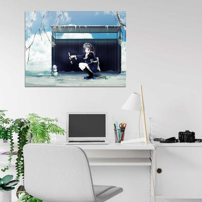 Sakuya Izayoi Touhou Project Beautiful Anime Manga Art Wall Art Print Poster