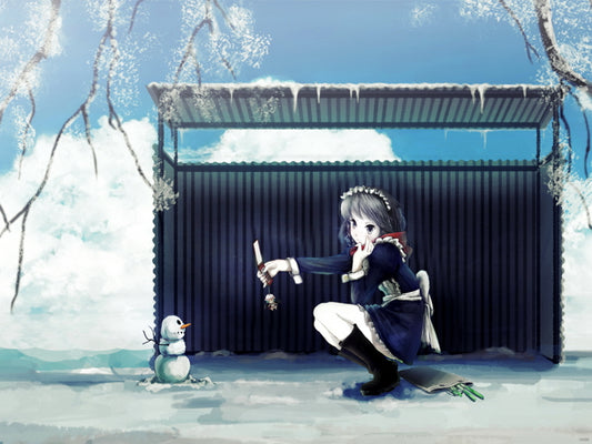 Sakuya Izayoi Touhou Project Beautiful Anime Manga Art Wall Art Print Poster