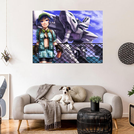 Nitori Kawashiro Touhou Project Beautiful Anime Manga Art Wall Art Print Poster