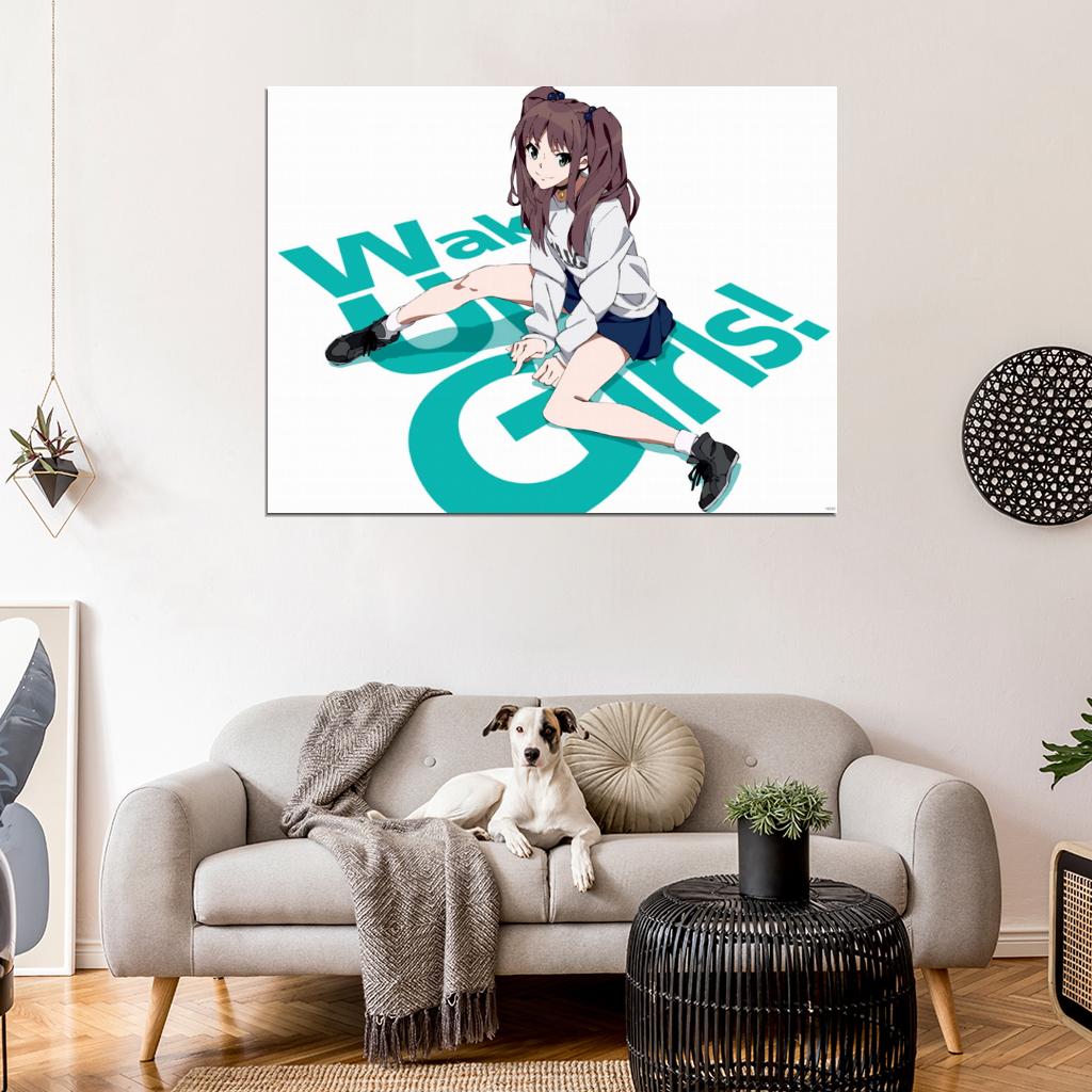 Wake Up, Girls! Beautiful Cute Anime Manga Art Wall Art Print Poster
