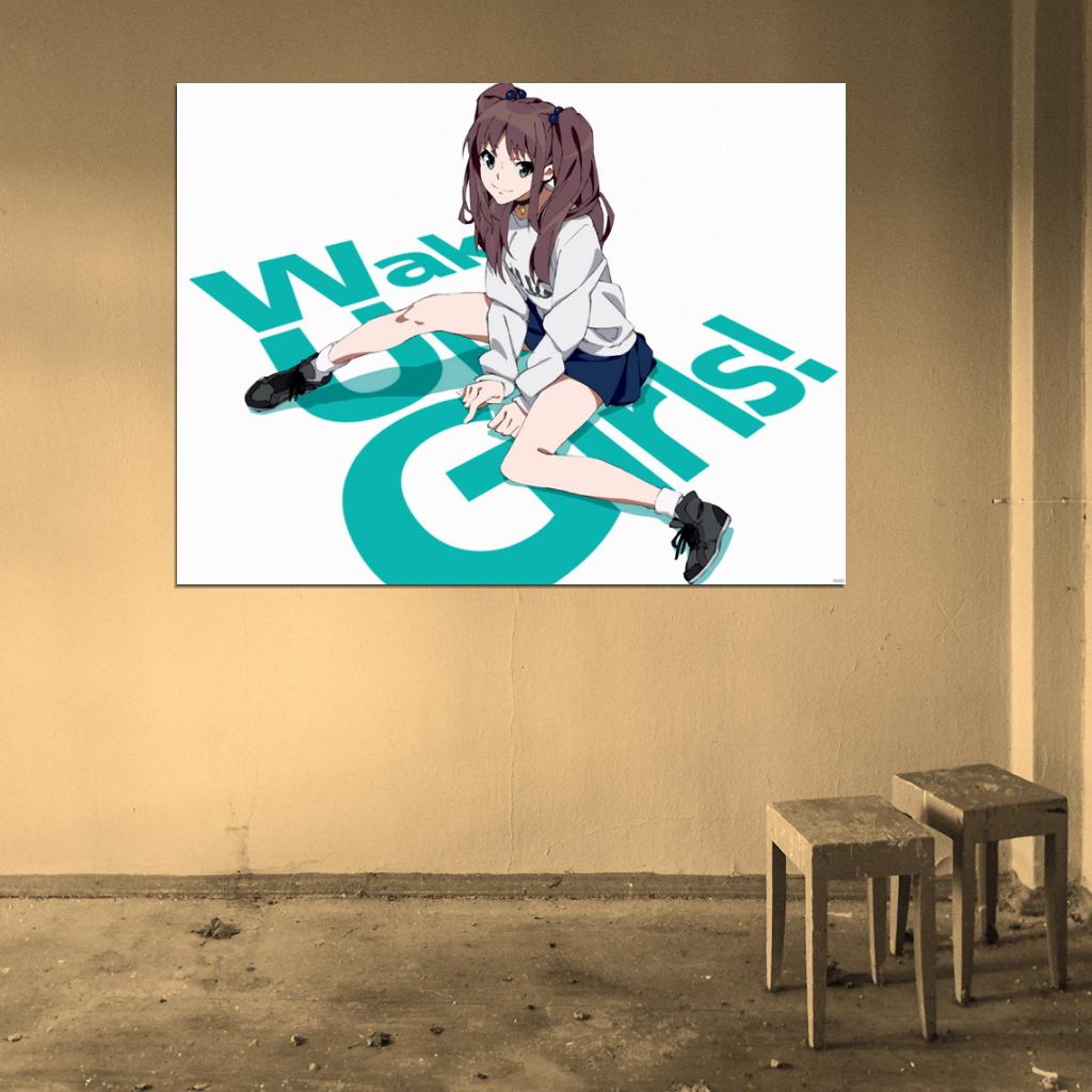 Wake Up, Girls! Beautiful Cute Anime Manga Art Wall Art Print Poster